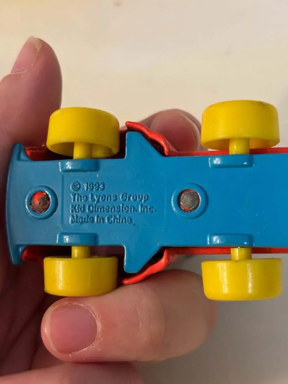 Barney 1993 diecast